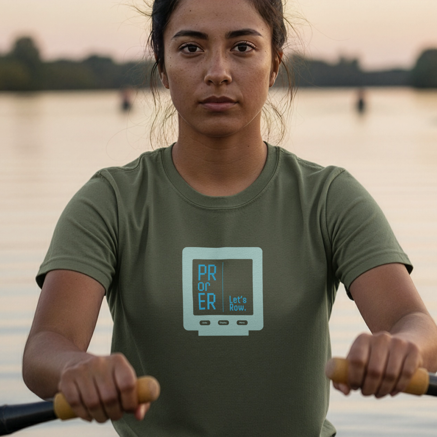 PR or ER — Split Screen Edition | Premium Rowing Tee