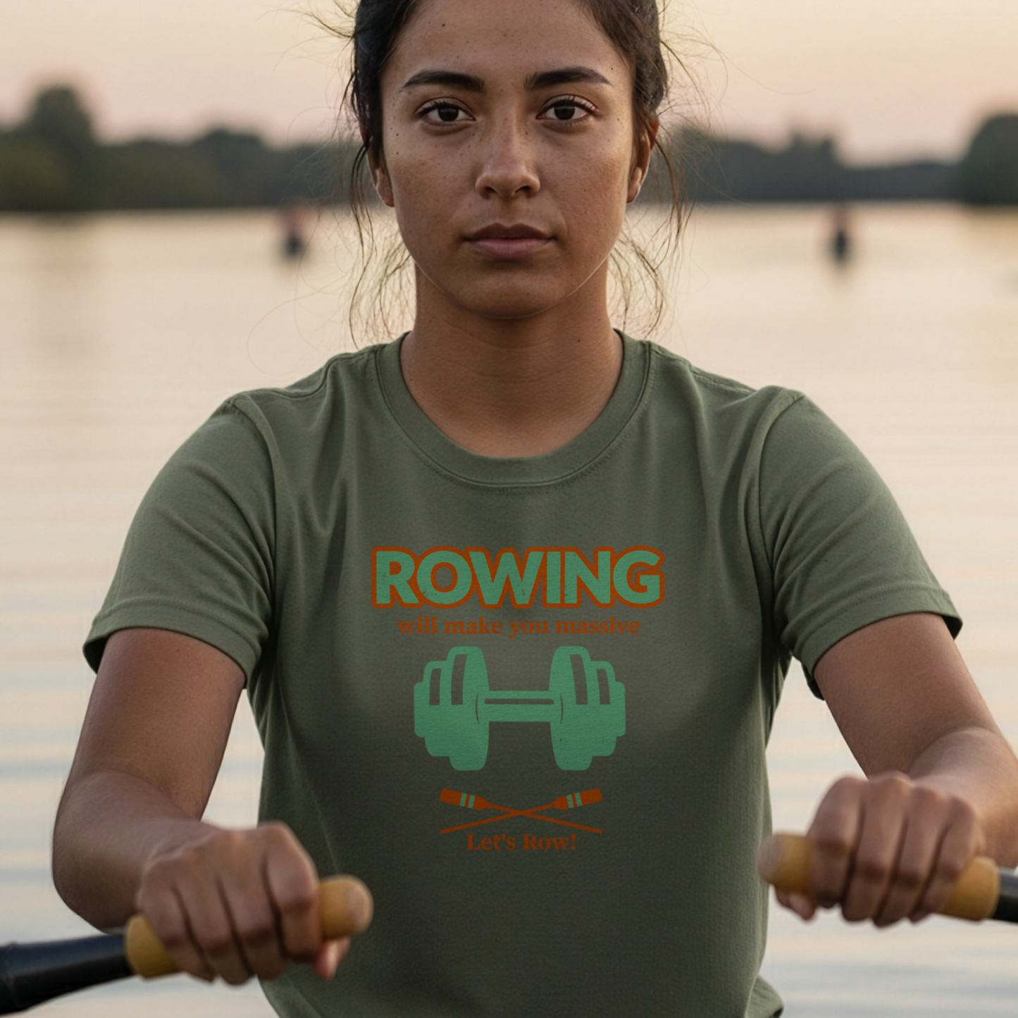 Rowing Will Make You Massive | Premium Rowing Tee