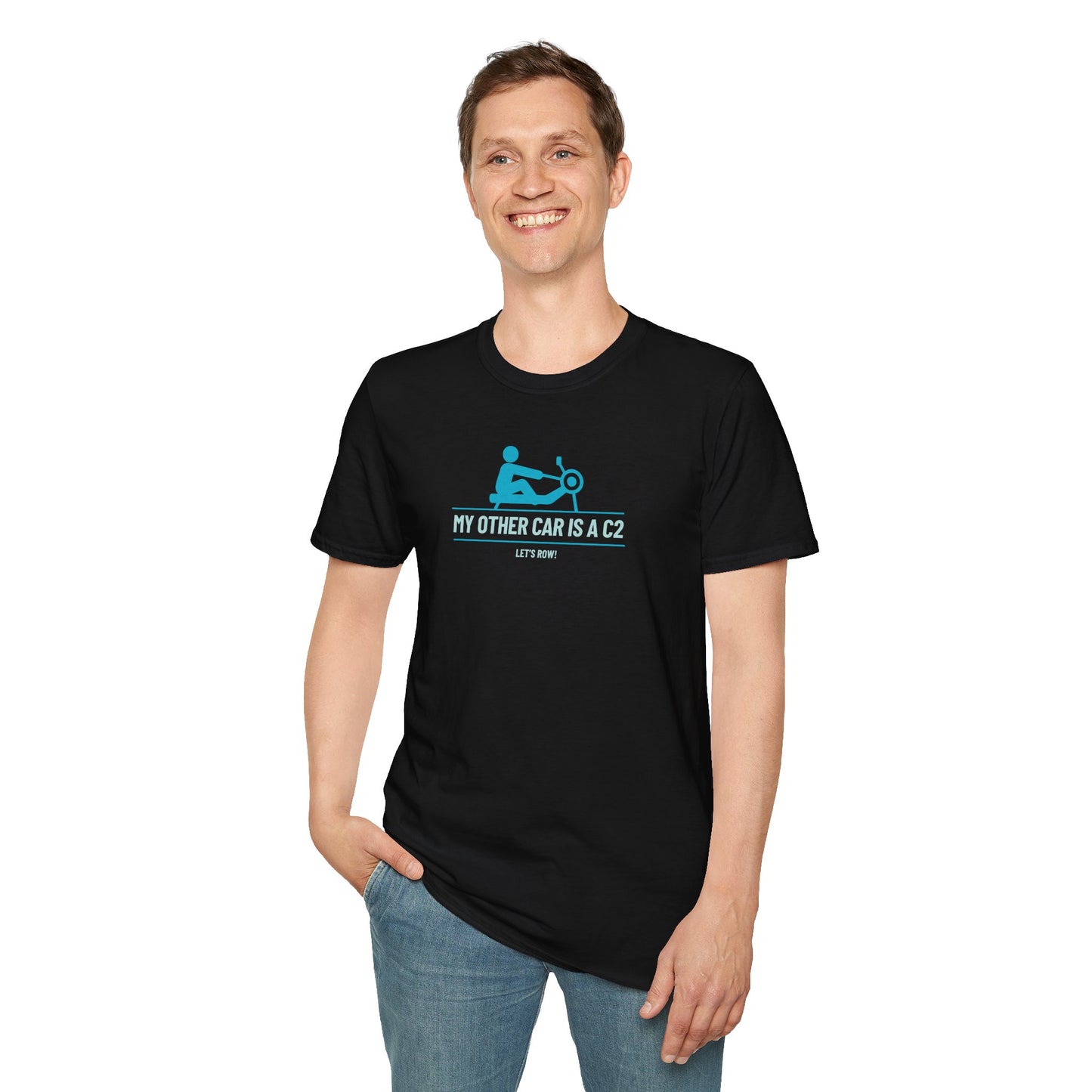My Other Car Is an Erg — Full Icon Edition | Premium Rowing Tee