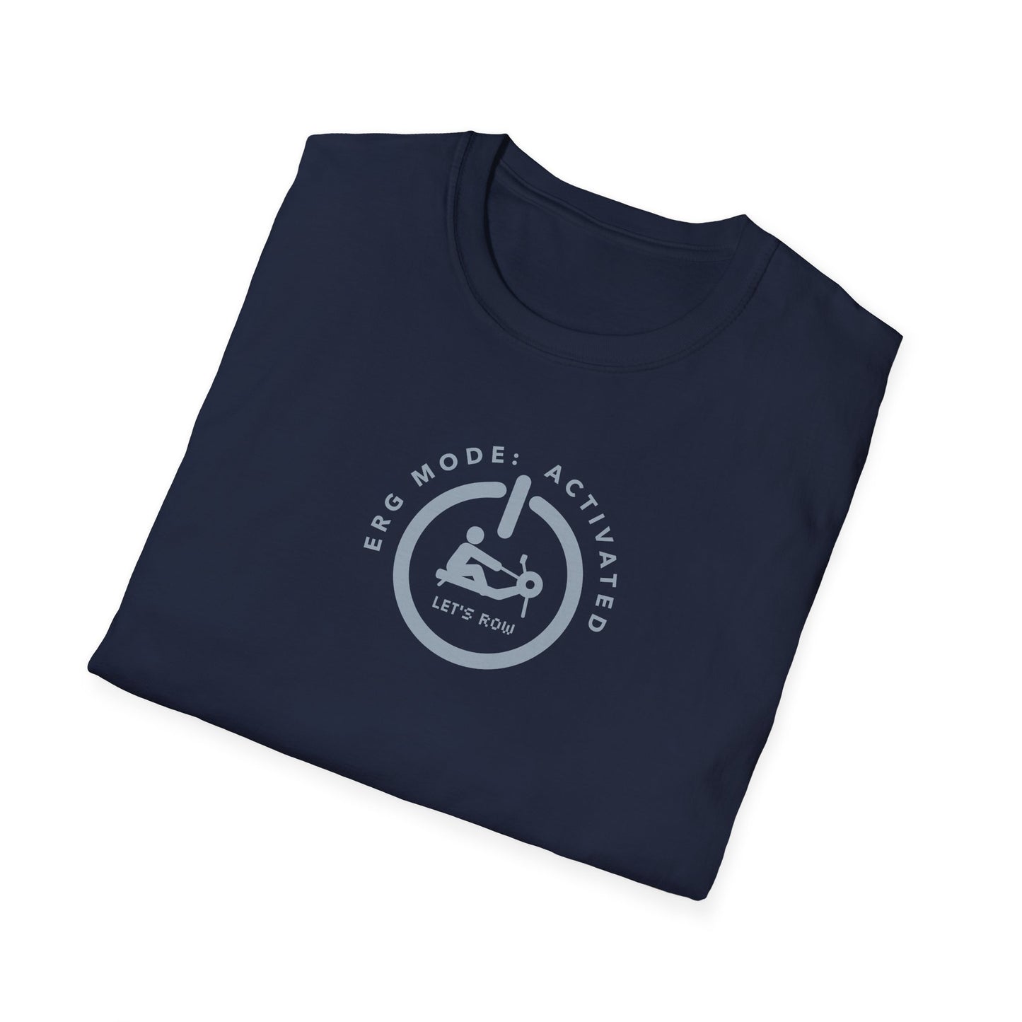 Erg Mode Activated — Full Badge Edition | Premium Rowing Tee
