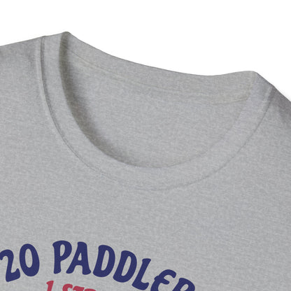 20 Paddlers 1 Stroke | Dragon Boat Team Shirt | Premium Paddling Tee