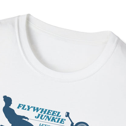 Flywheel Junkie — Premium Rowing Tee