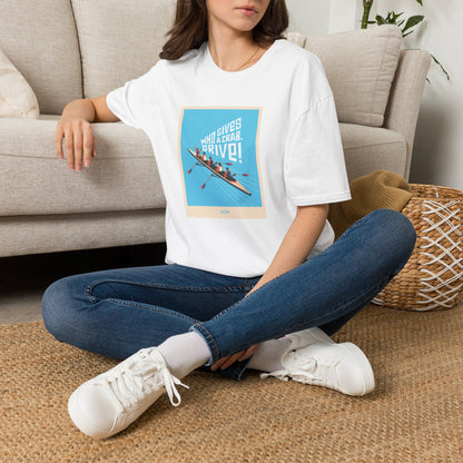 Who Gives a Crab. Drive! | Premium Rowing Tee