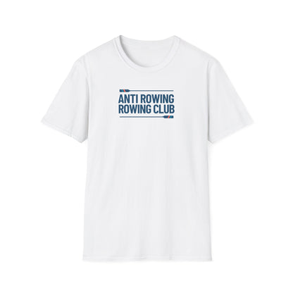 Anti Rowing Rowing Club — Stripe Oar Edition | Premium Rowing Tee