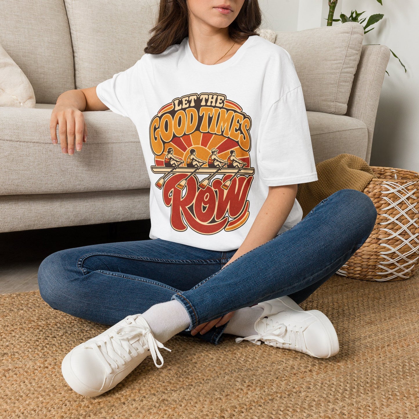 Let The Good Times Row | Premium Rowing Tee