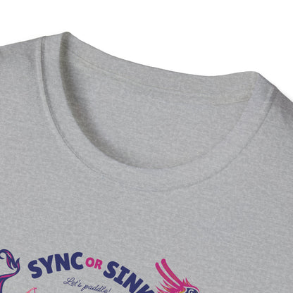 Sync or Sink | Dragon Boat Shirt | Premium Paddling Tee - RR