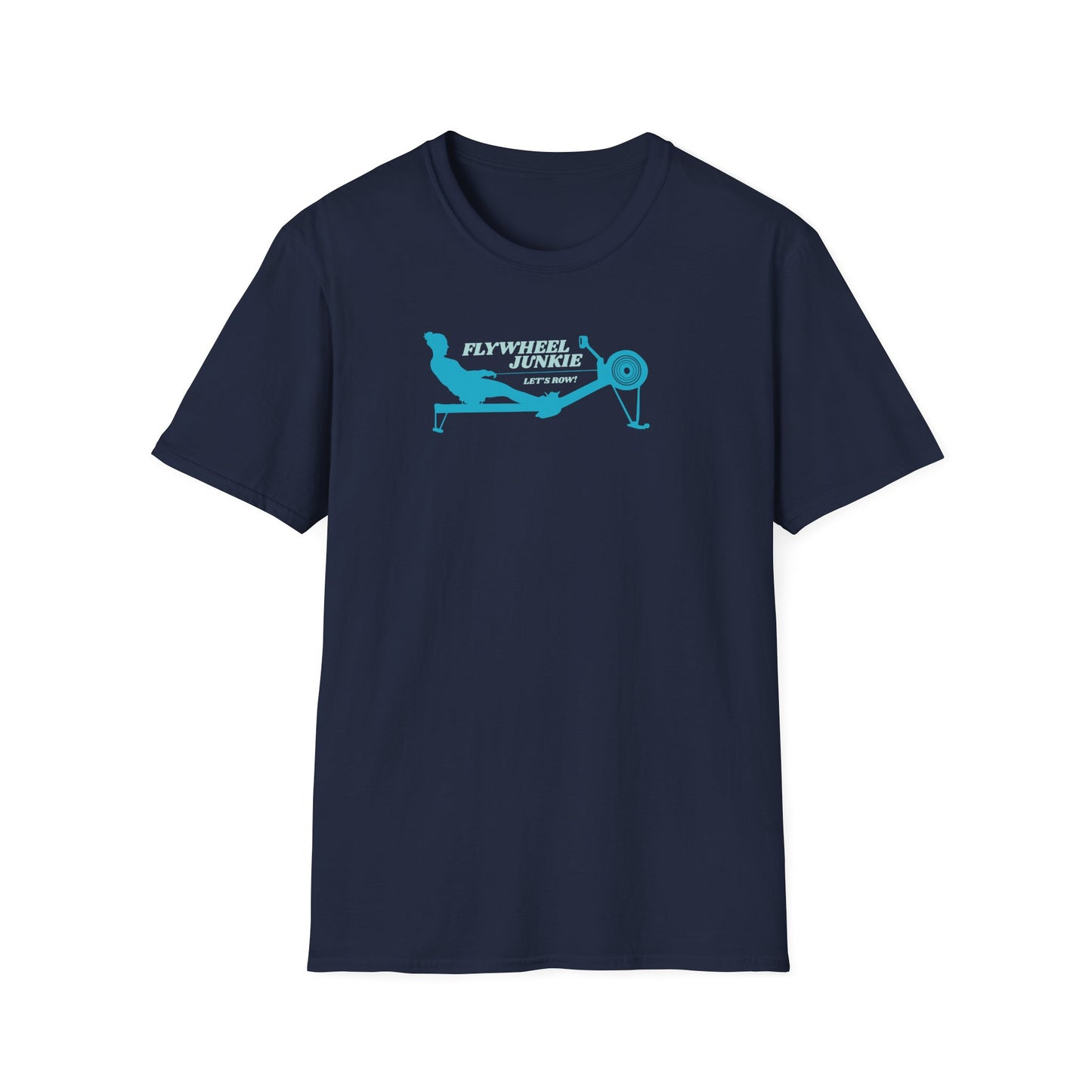 Flywheel Junkie — Premium Rowing Tee