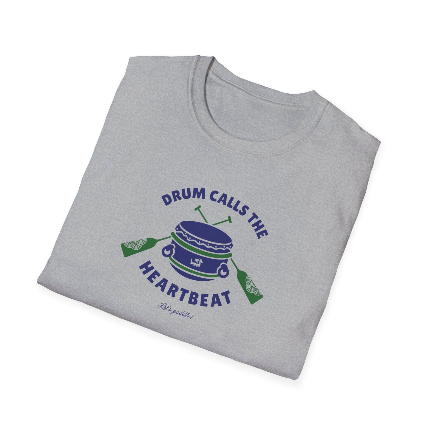 Drum Calls the Heartbeat | Crew Rhythm Edition | Premium Paddling Tee