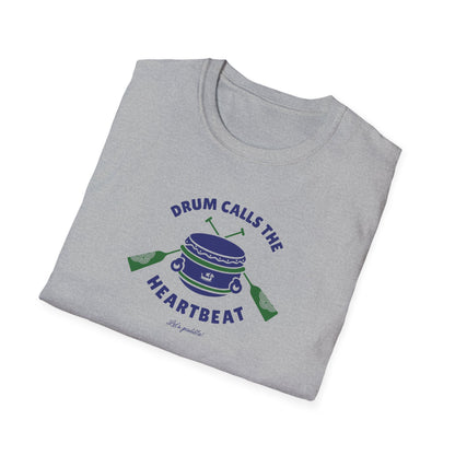 Drum Calls the Heartbeat | Crew Rhythm Edition | Premium Paddling Tee