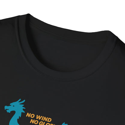 No Wind No Glory Dragon Boat T-Shirt | Premium Paddling Tee
