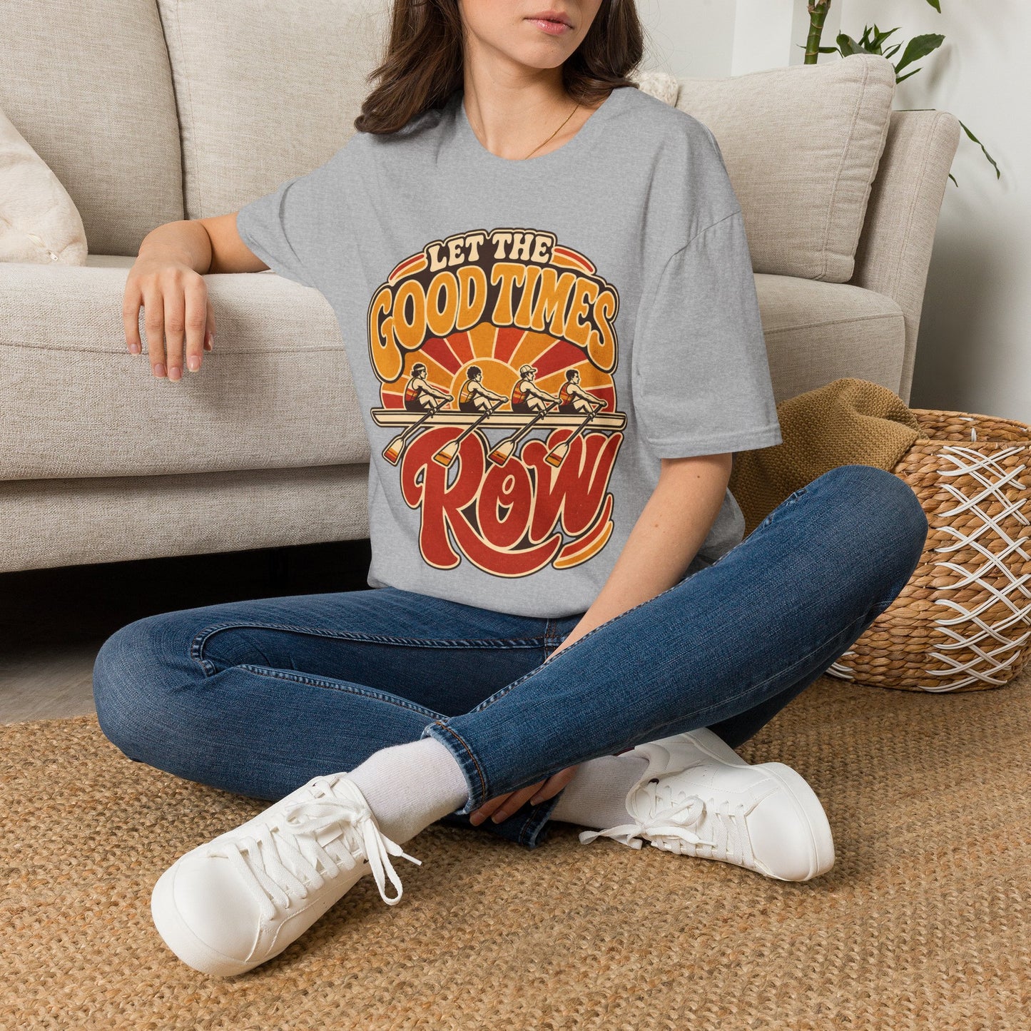 Let The Good Times Row | Premium Rowing Tee