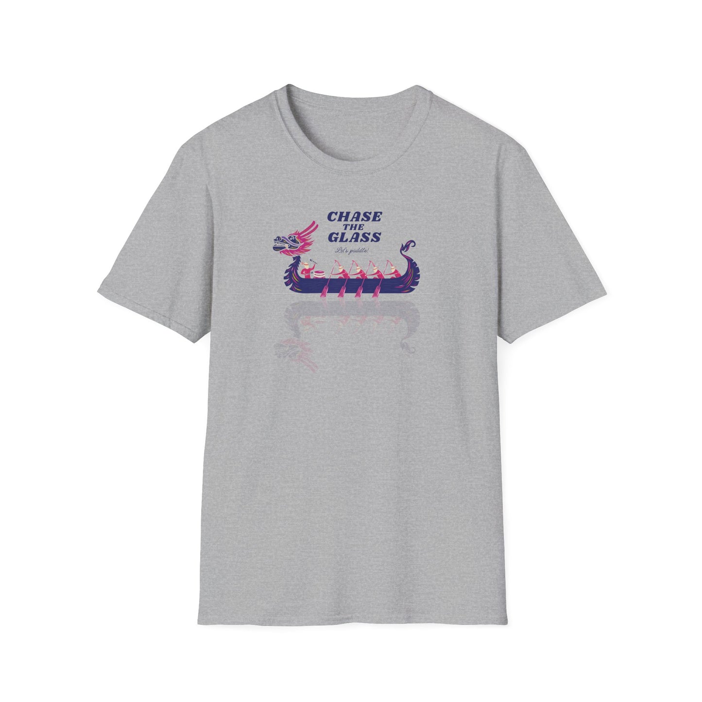 Chase the Glass Dragon Boat T-Shirt | Premium Paddling Tee