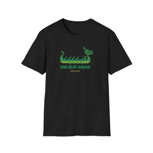 One Beat Ahead | Dragon Boat Shirt | Premium Paddling Tee