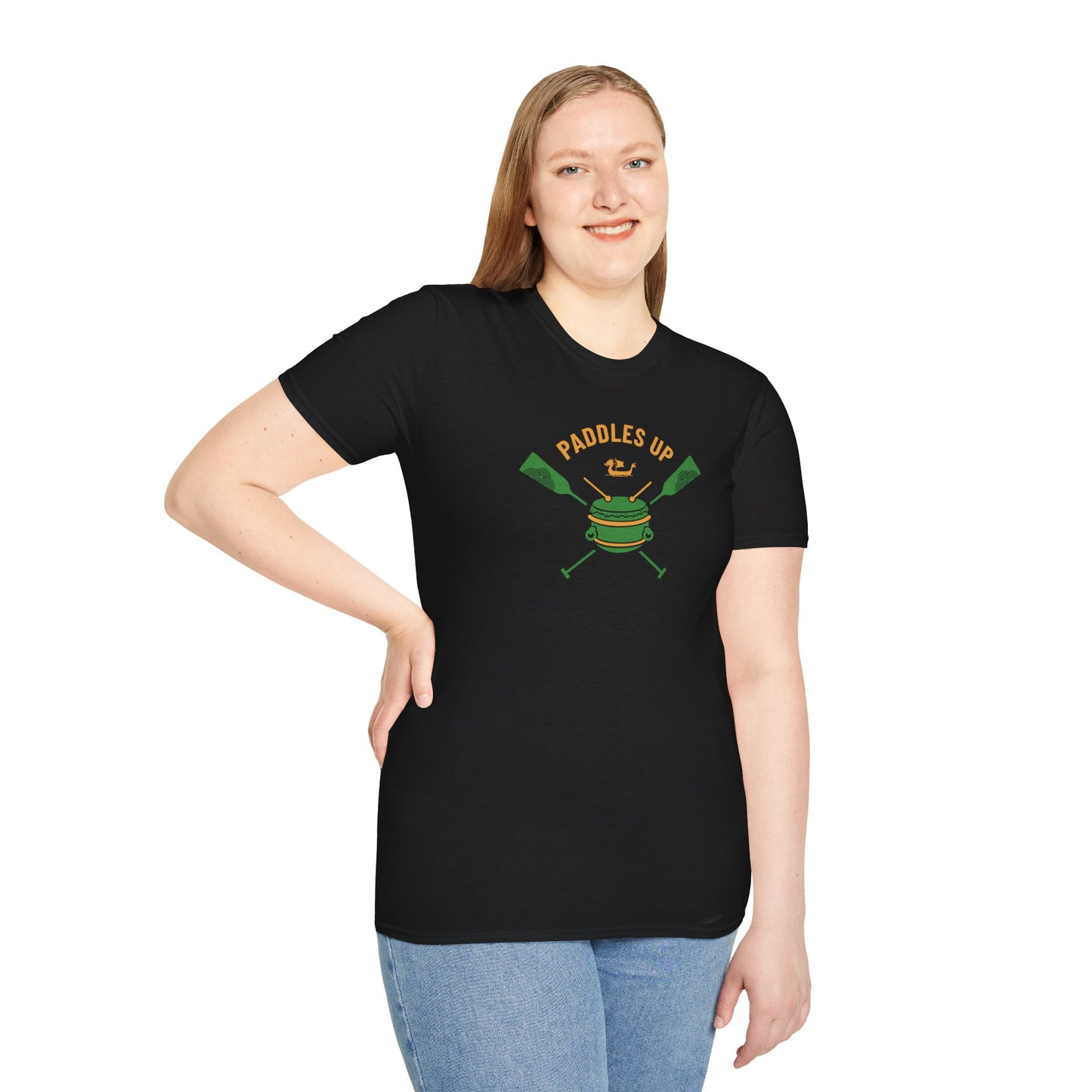 Paddles Up Dragon Boat T-Shirt | Premium Paddling Tee