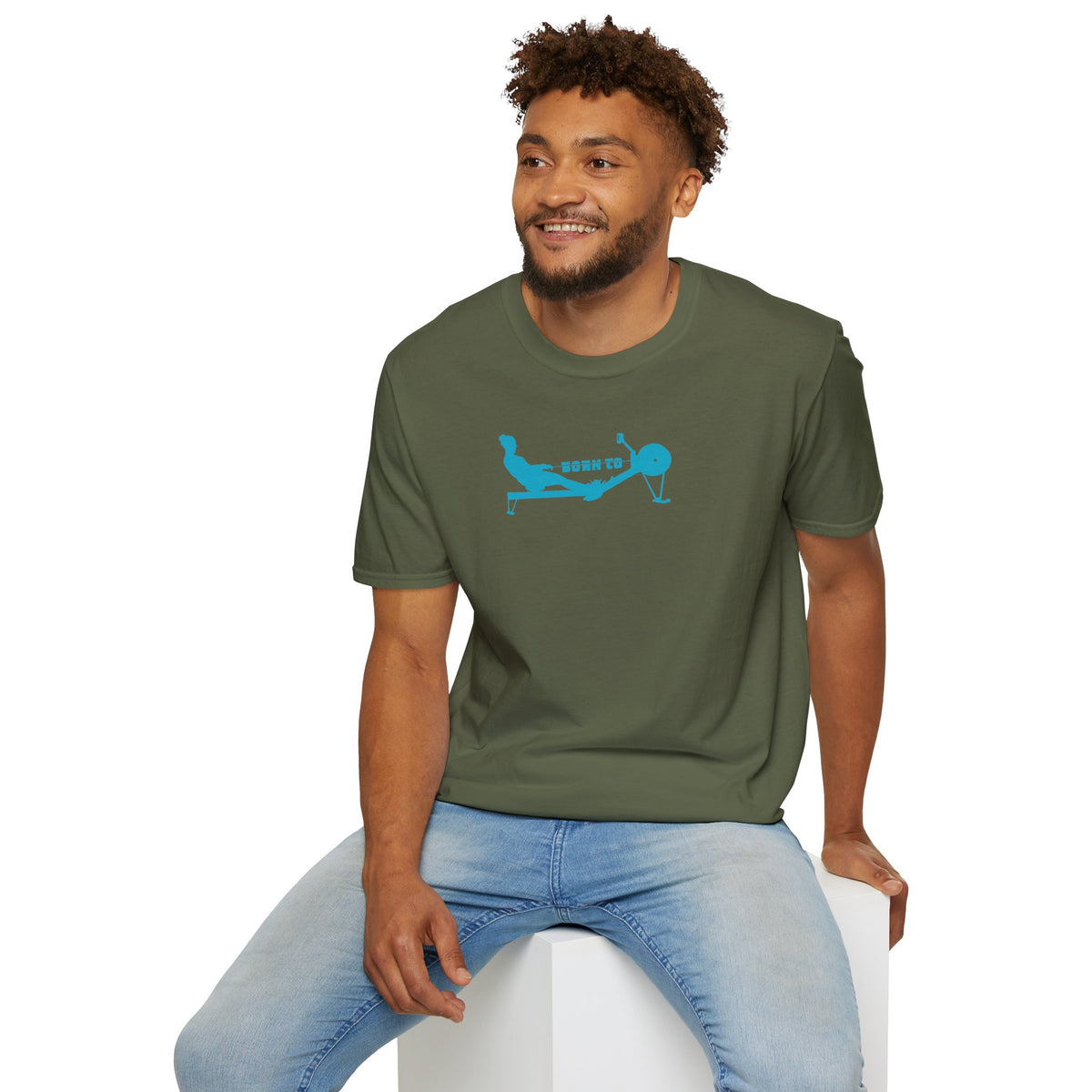 Born to Erg — Power Pull Edition | Premium Rowing Tee - RR
