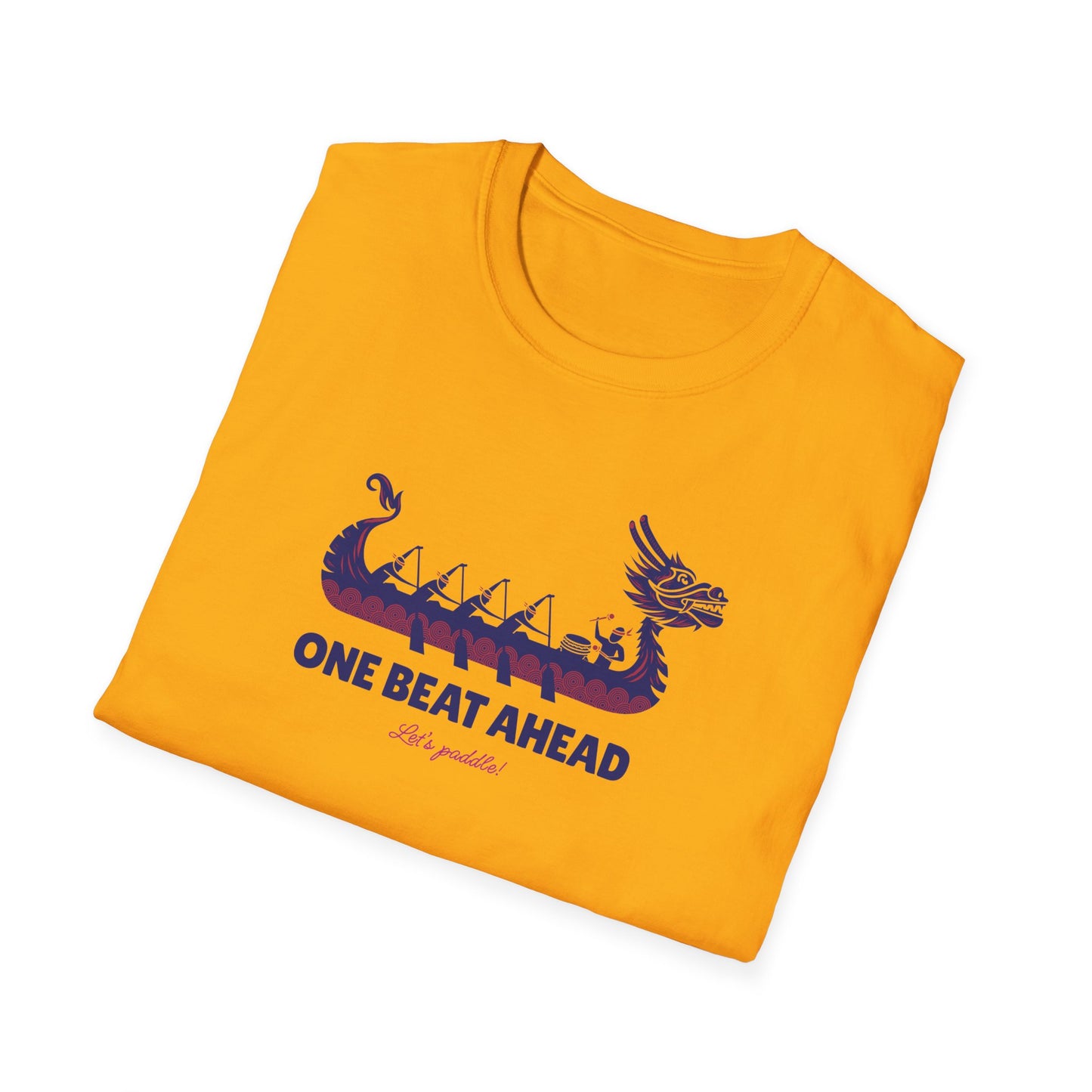 One Beat Ahead | Dragon Boat Shirt | Premium Paddling Tee