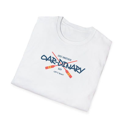 Oar-dinary Day — Script Edition | Premium Rowing Tee