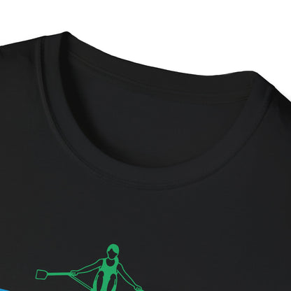 Rowers Do It Harder — Modern Line Edition | Premium Rowing Tee