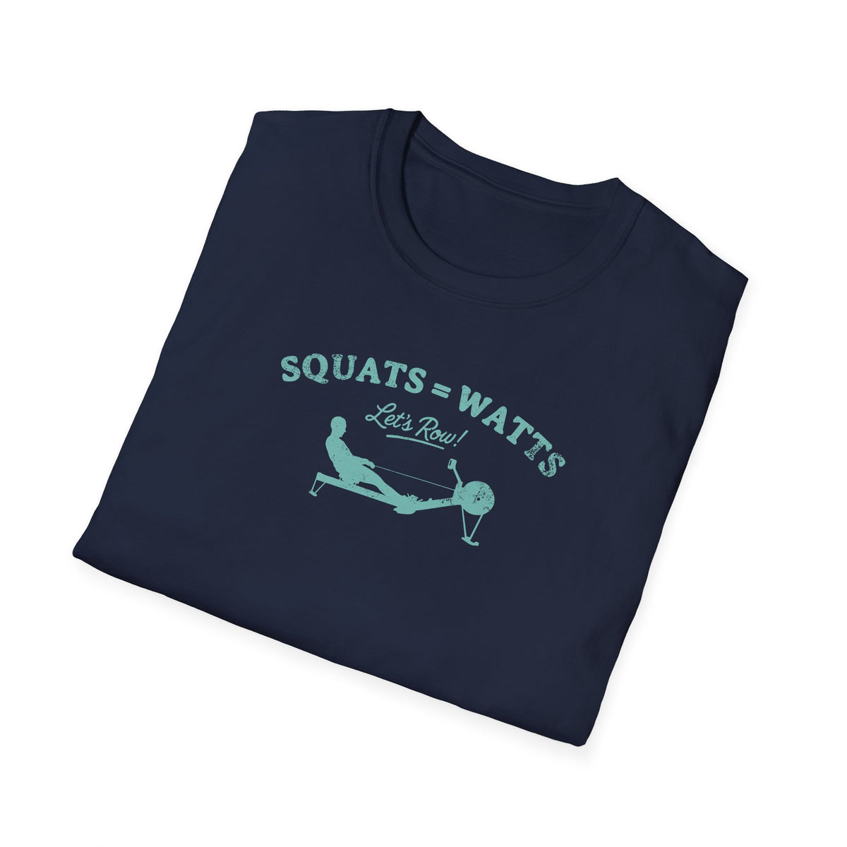 Squats = Watts | Premium Rowing Tee - RR