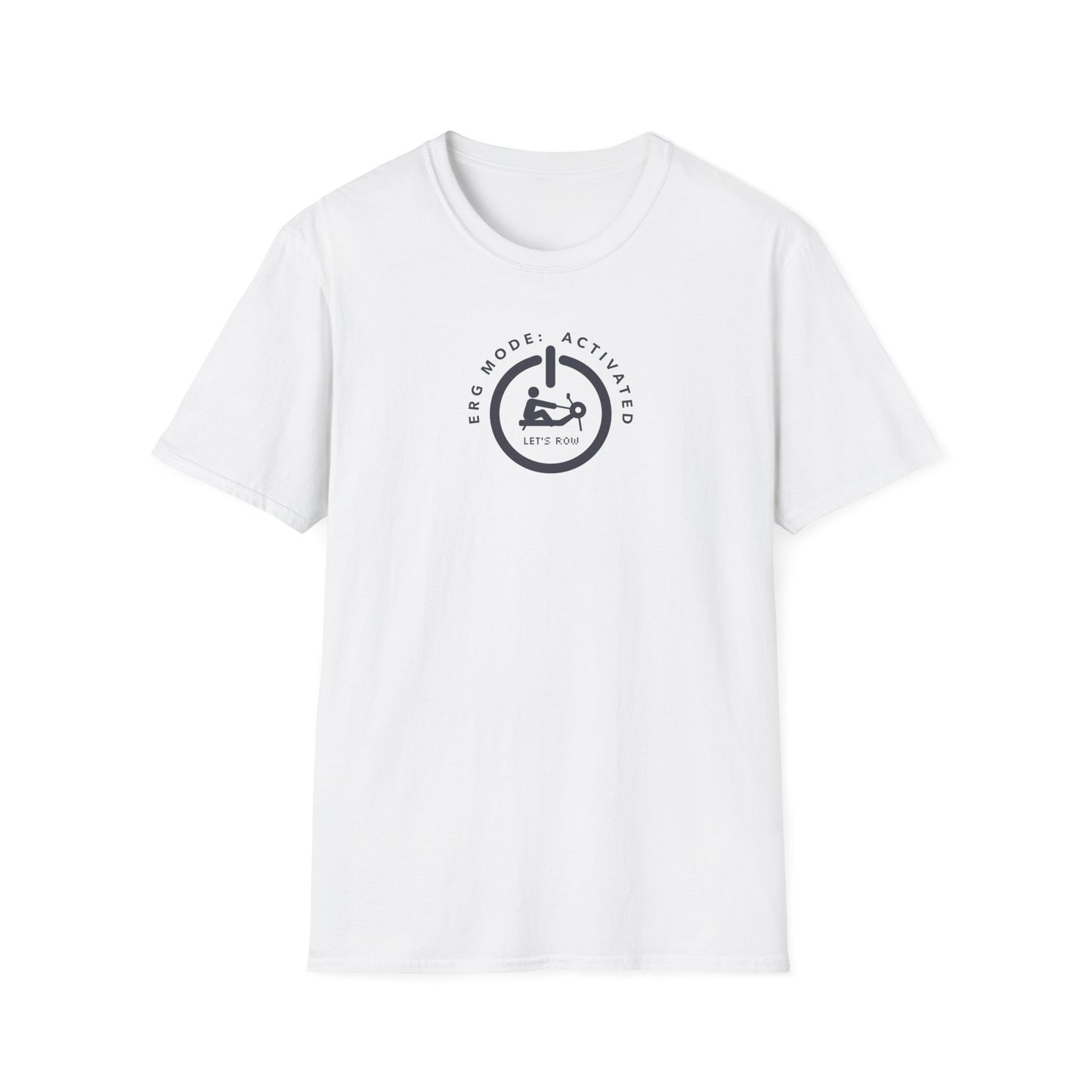 Erg Mode Activated — Full Badge Edition | Premium Rowing Tee