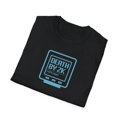 💀 Death by 2K — Outline Monitor Edition | Premium Rowing Tee