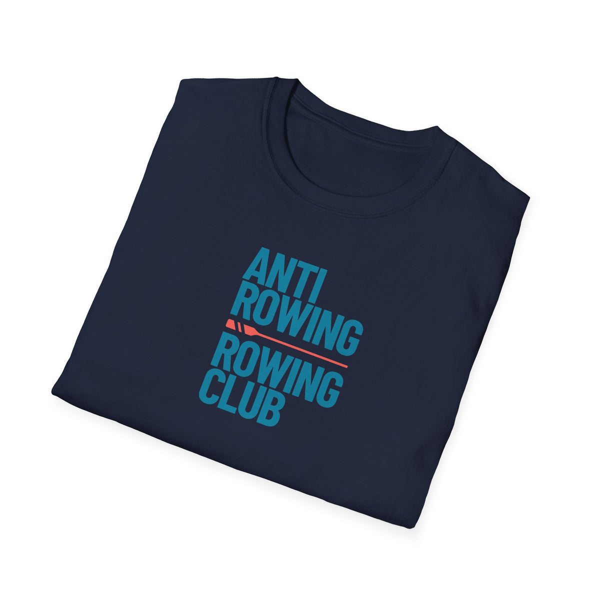 Anti Rowing Rowing Club — Coral Blade Edition | Premium Rowing Tee - RR