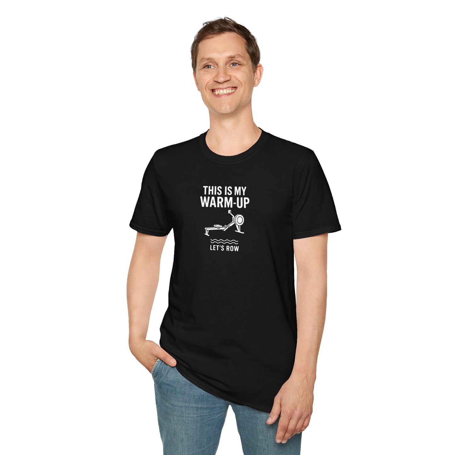 This Is My Warm Up | Premium Rowing Tee