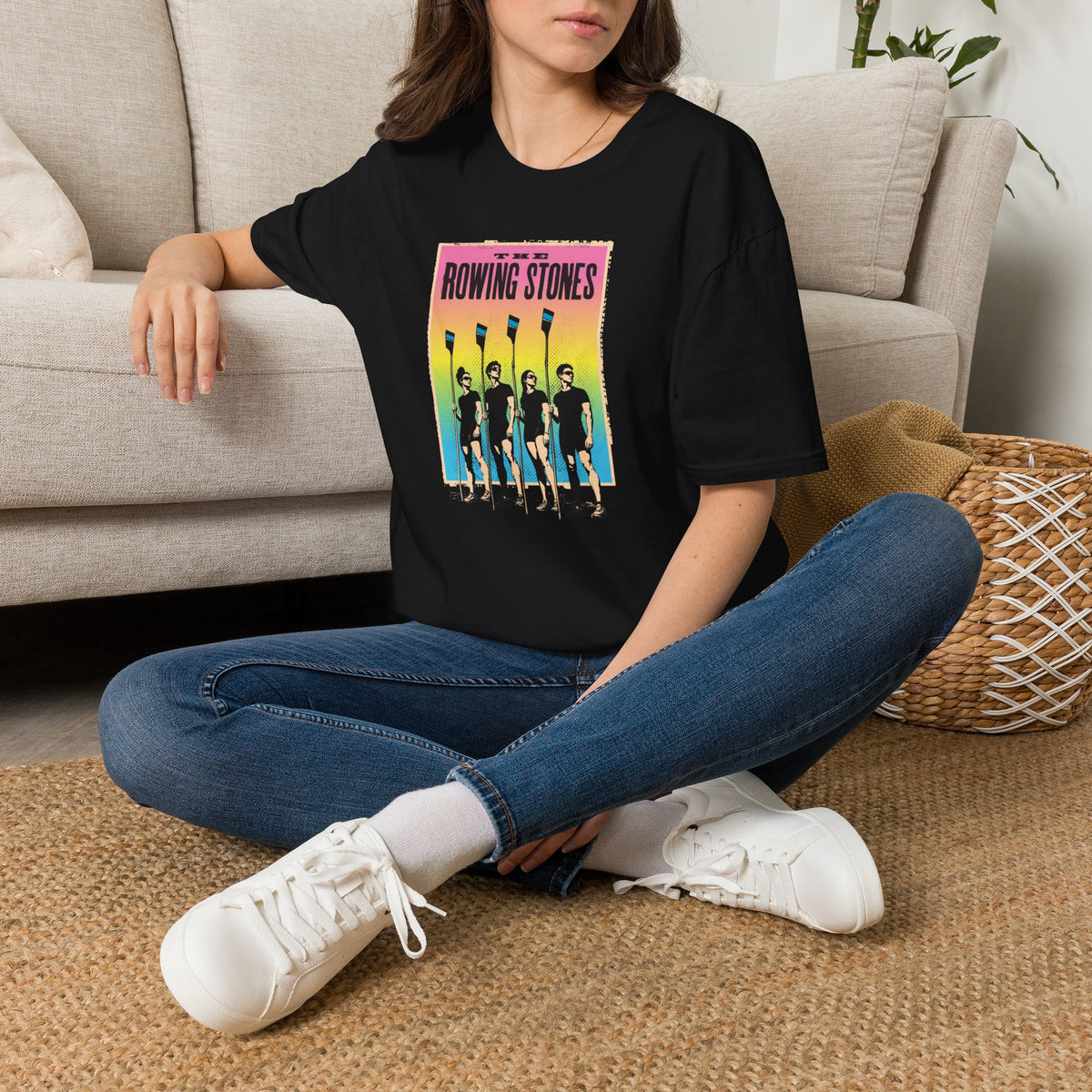 The Rowing Stones | Premium Rowing Tee
