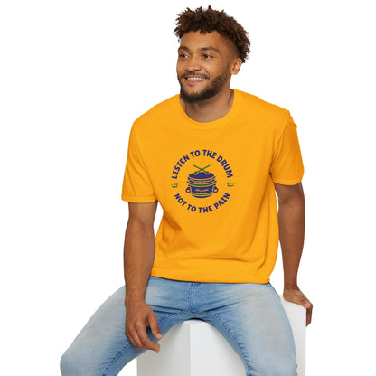 Listen to the Drum Not the Pain | Dragon Boat Shirt | Premium Paddling Tee