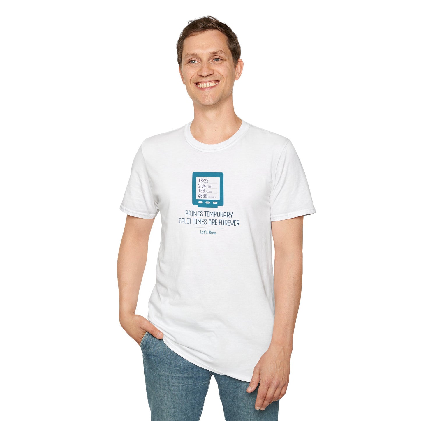 Pain Is Temporary — Monitor Edition | Premium Rowing Tee