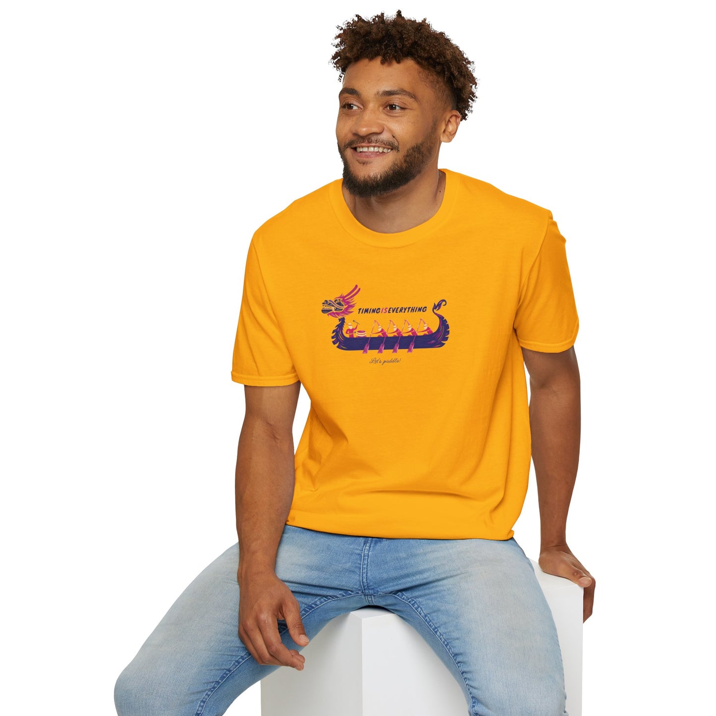 Timing Is Everything | Dragon Boat Edition | Premium Paddling Tee