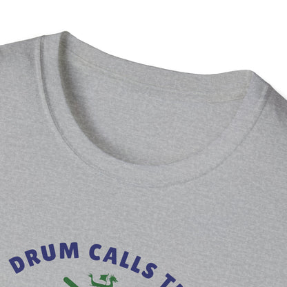 Drum Calls the Heartbeat Dragon Boat T-Shirt | Premium Paddling Tee