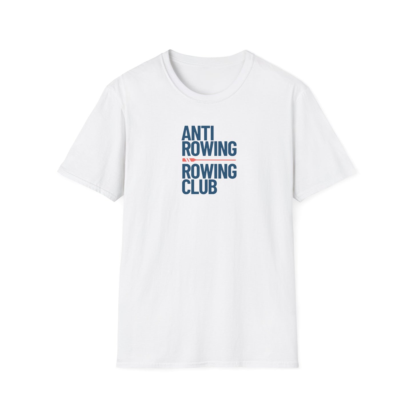 Anti Rowing Rowing Club — Coral Blade Edition | Premium Rowing Tee