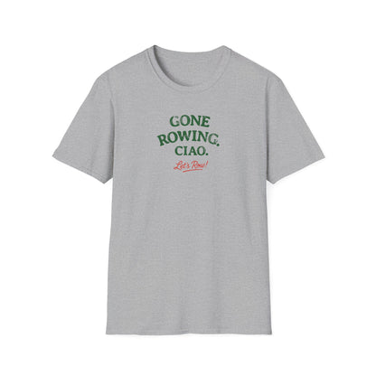 Gone Rowing. Ciao. | Premium Rowing Tee