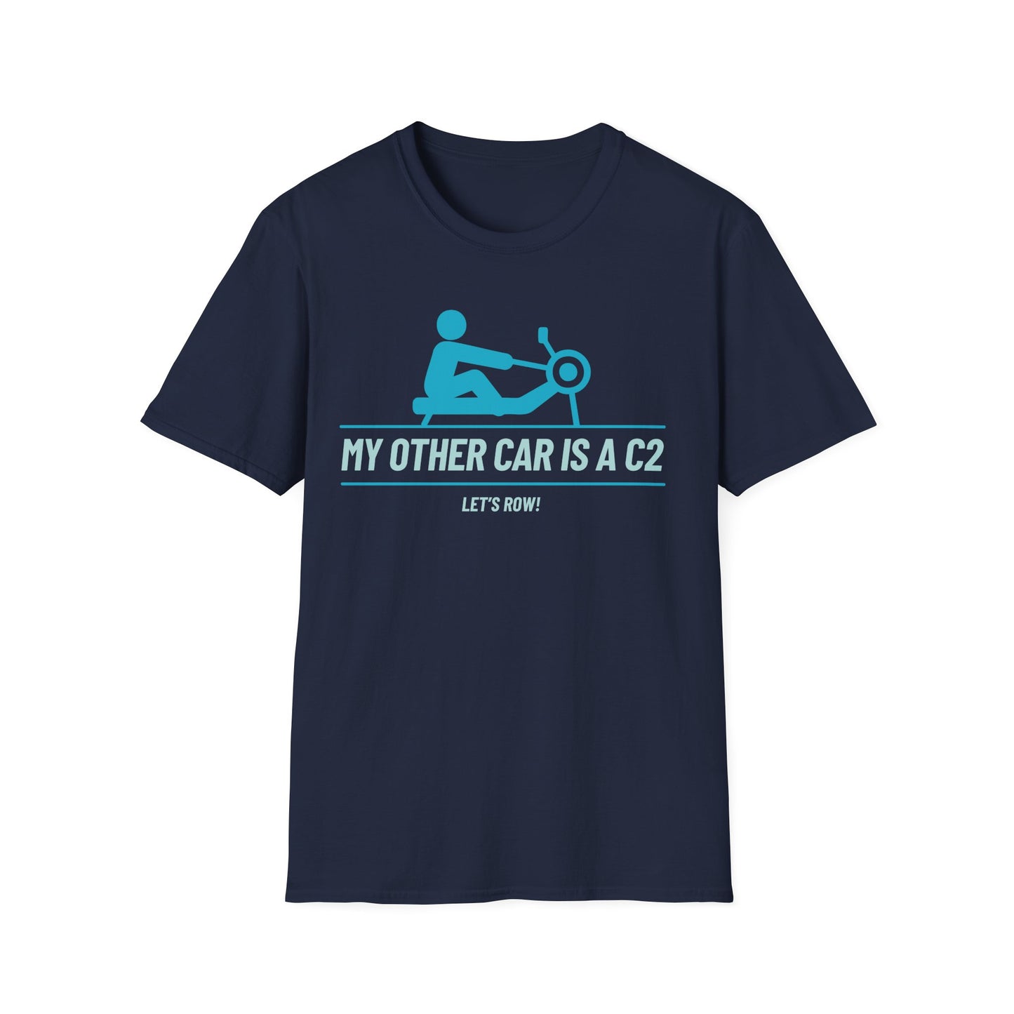 My Other Car Is an Erg — Full Icon Edition | Premium Rowing Tee