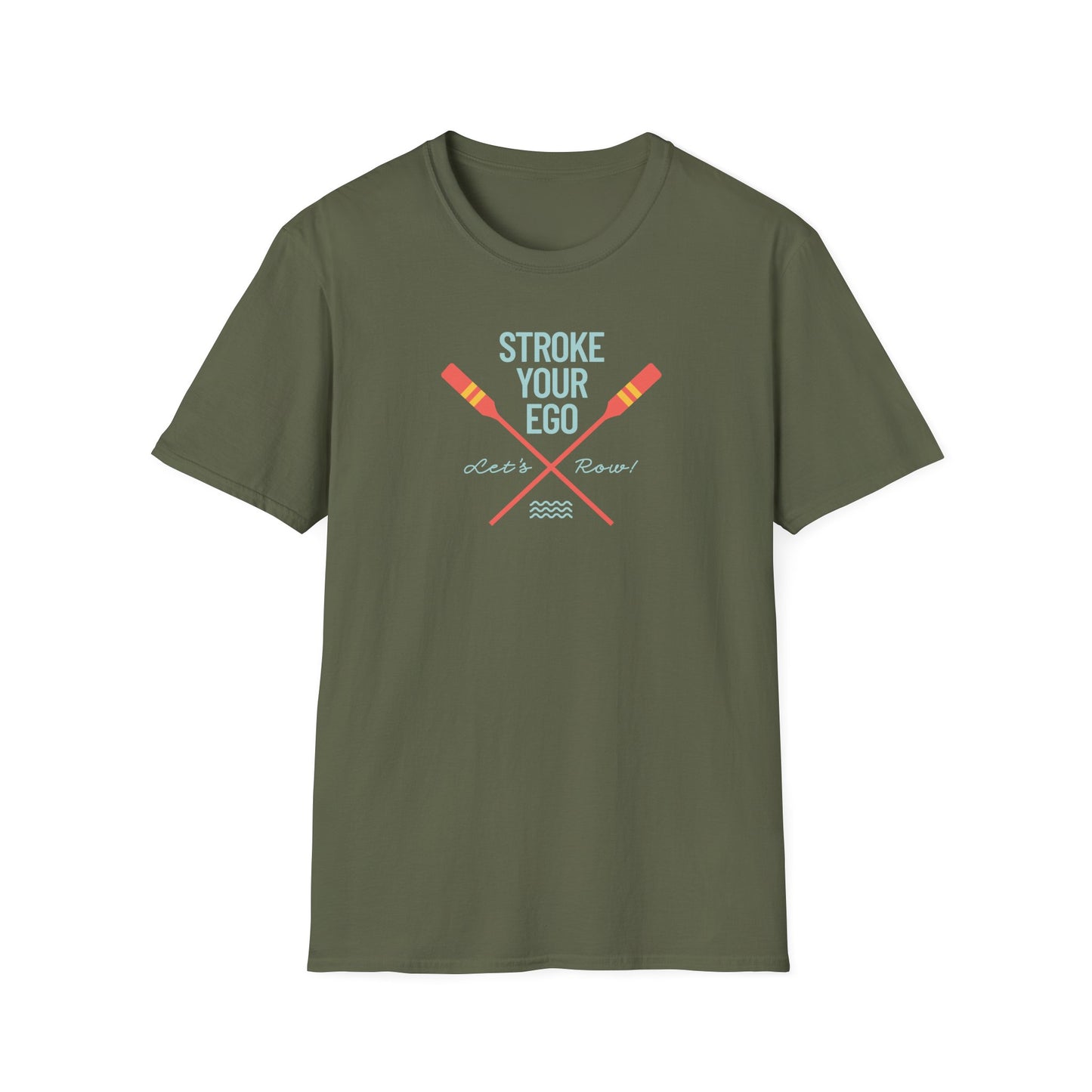 Stroke Your Ego — Classic Edition | Premium Rowing Tee