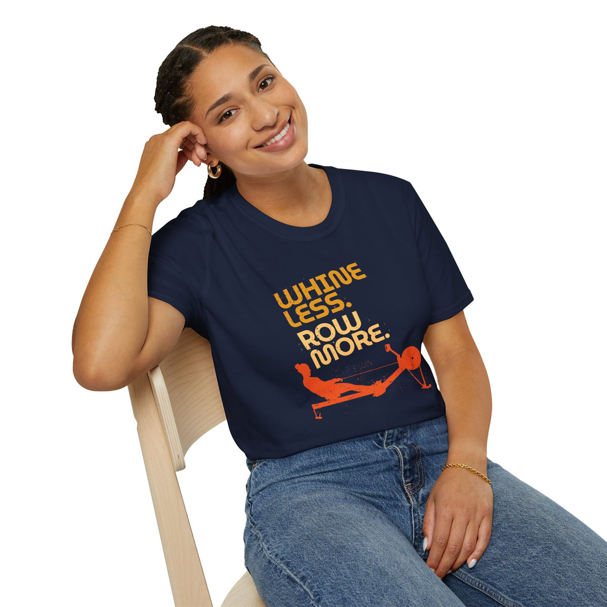 Whine Less. Row More. | Premium Rowing Tee - RR