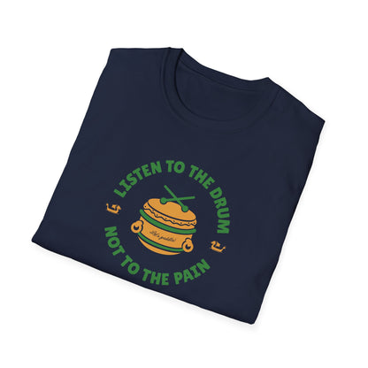 Listen to the Drum Not the Pain | Dragon Boat Shirt | Premium Paddling Tee