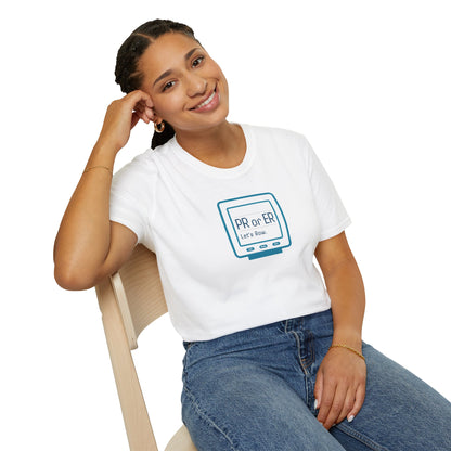 PR or ER — Classic Monitor Edition | Premium Rowing Tee - RR