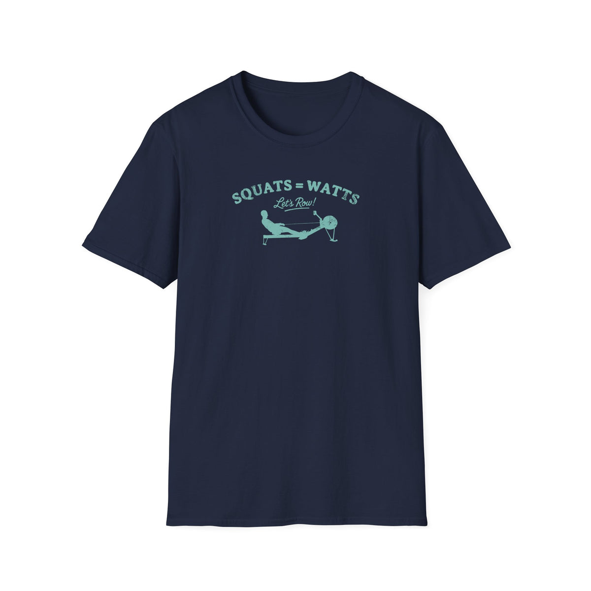 Squats = Watts | Premium Rowing Tee - RR