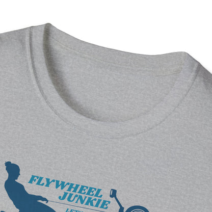 Flywheel Junkie — Premium Rowing Tee