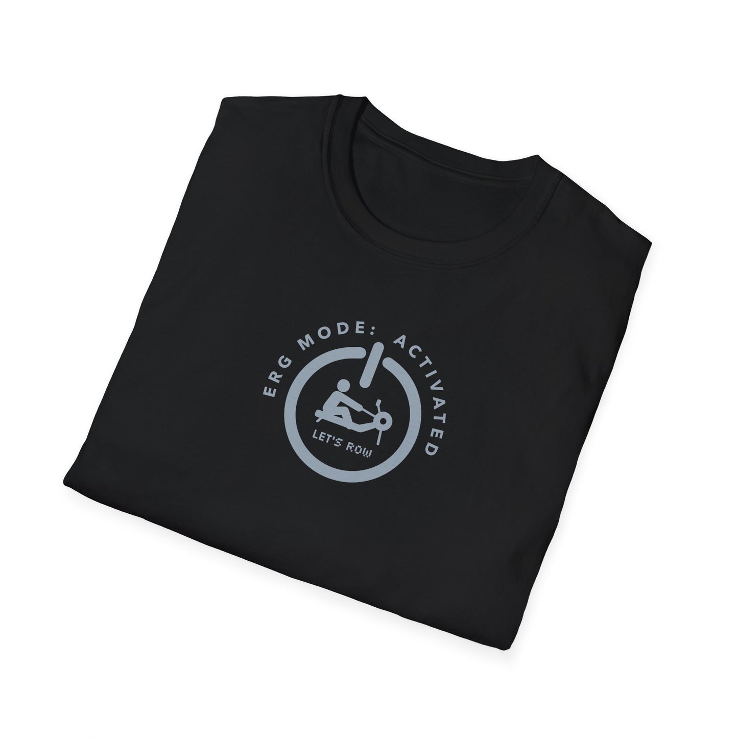 Erg Mode Activated — Full Badge Edition | Premium Rowing Tee