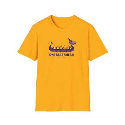 One Beat Ahead | Dragon Boat Shirt | Premium Paddling Tee