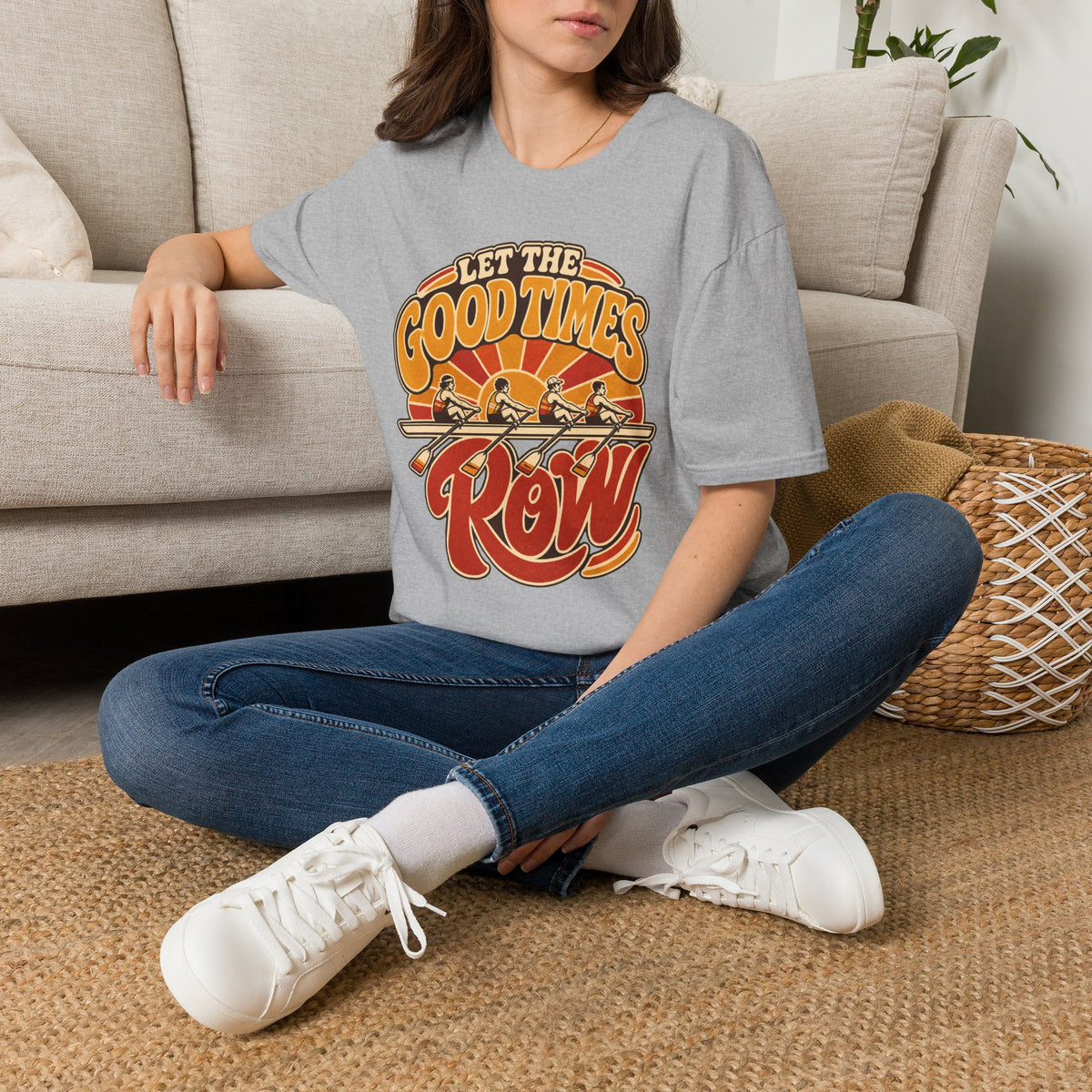 Let The Good Times Row | Premium Rowing Tee
