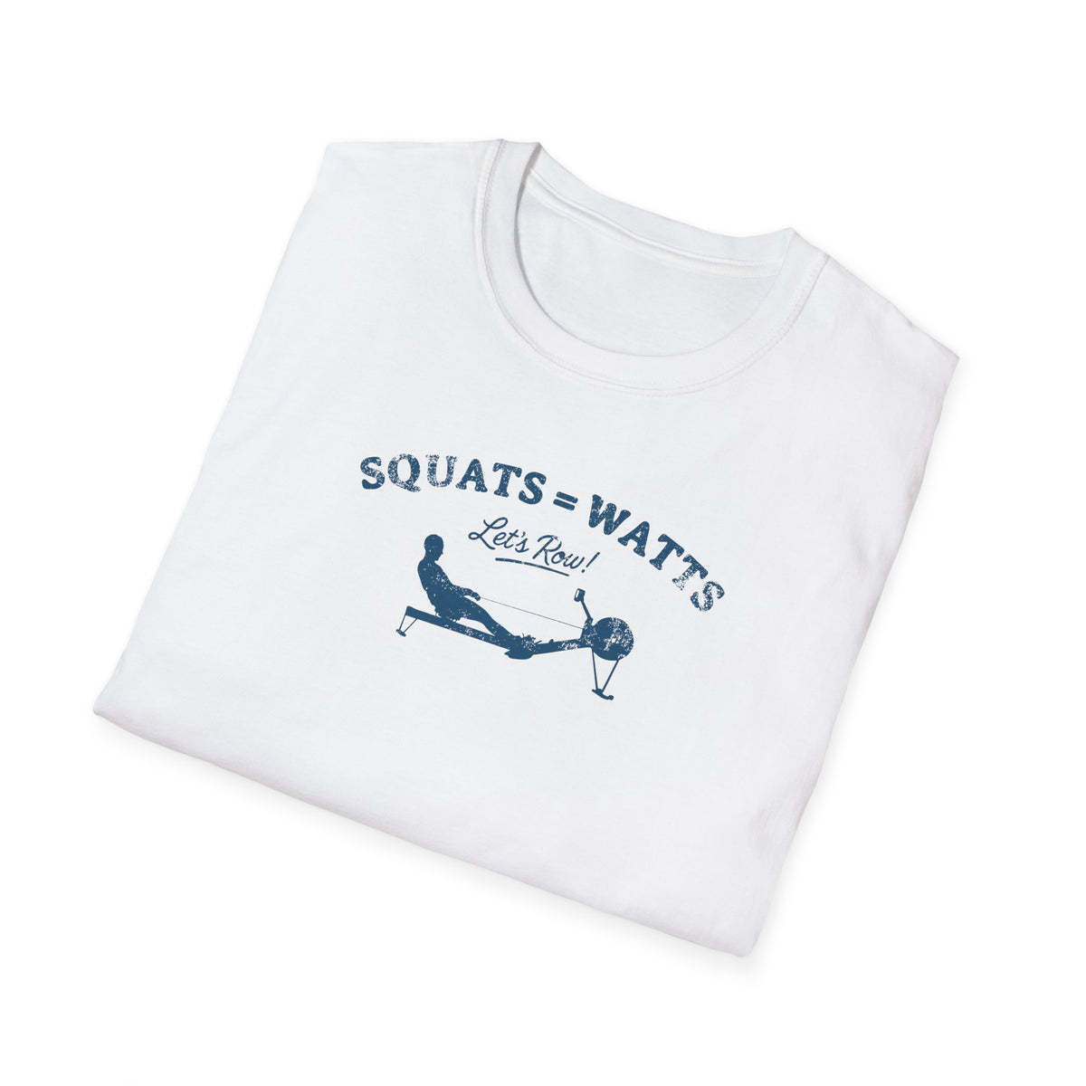 Squats = Watts | Premium Rowing Tee - RR