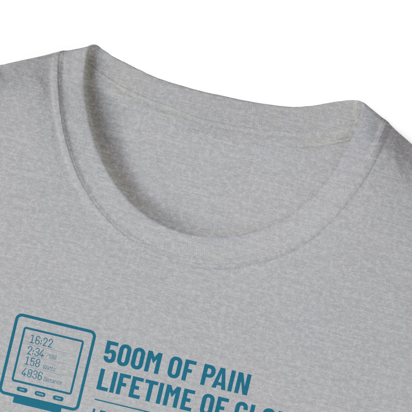 500M of Pain — Split Screen Edition | Premium Rowing Tee