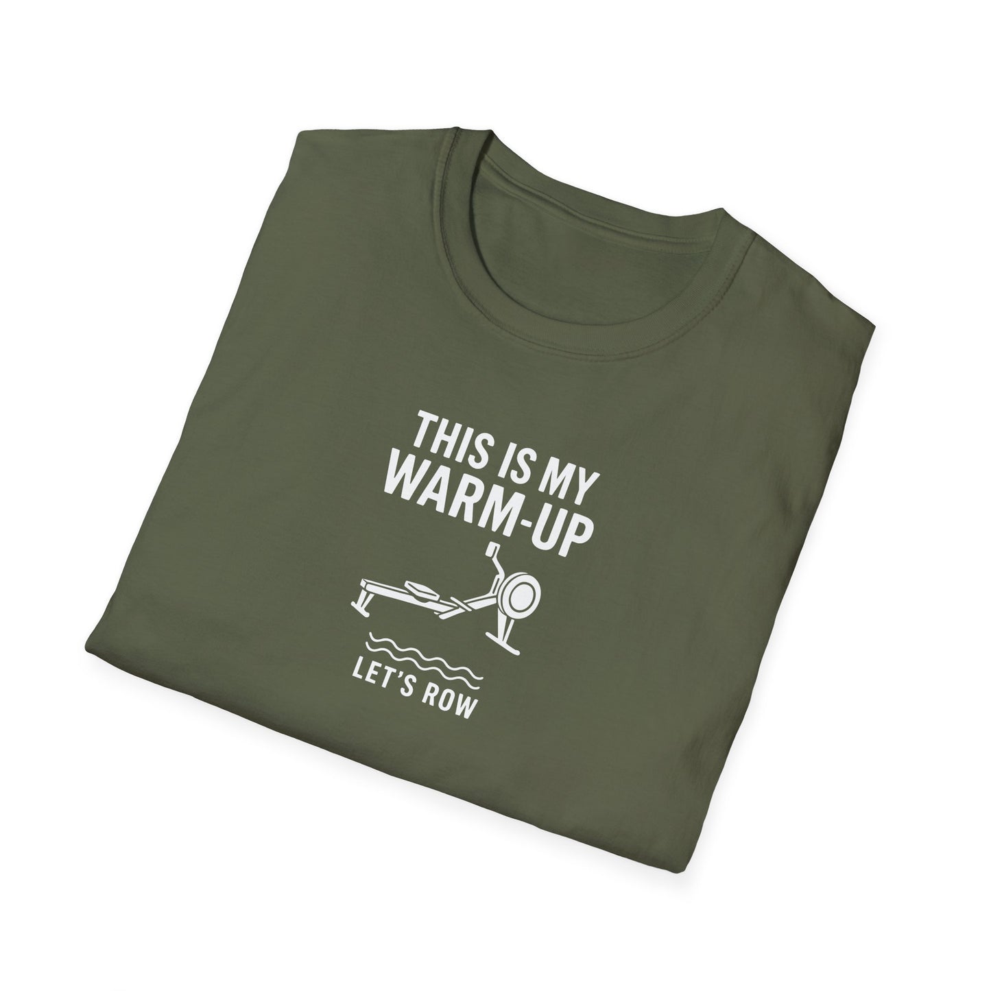 This Is My Warm Up | Premium Rowing Tee