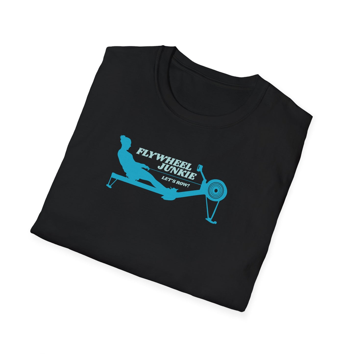 Flywheel Junkie — Premium Rowing Tee