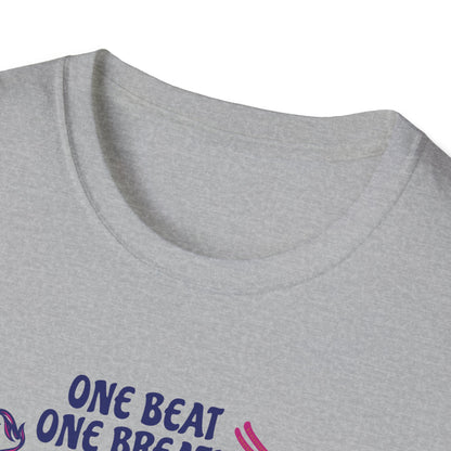 One Beat One Breath Dragon Boat T-Shirt | Premium Paddling Tee - RR