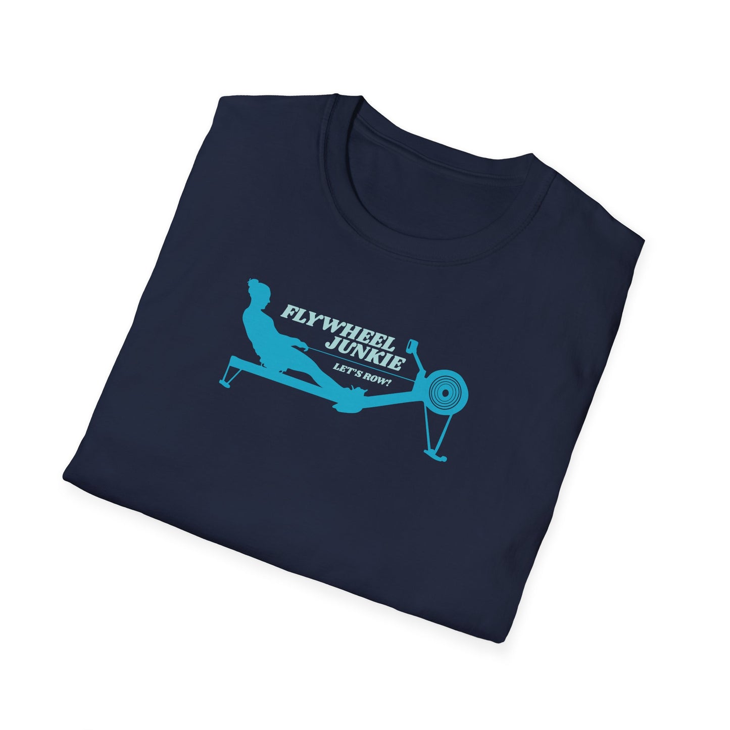 Flywheel Junkie — Premium Rowing Tee